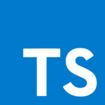 TypeScript logo in a simple, minimalistic design.